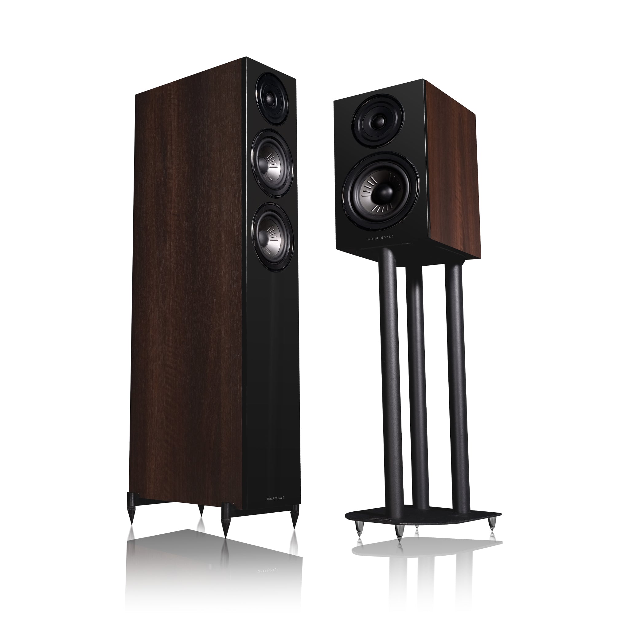 スピーカー・ウーファー Wharfedale diamond 12.0 + Kanto SE2 Diamond 12.0 Bookshelf Speakers (Pair) – WharfedaleUSA