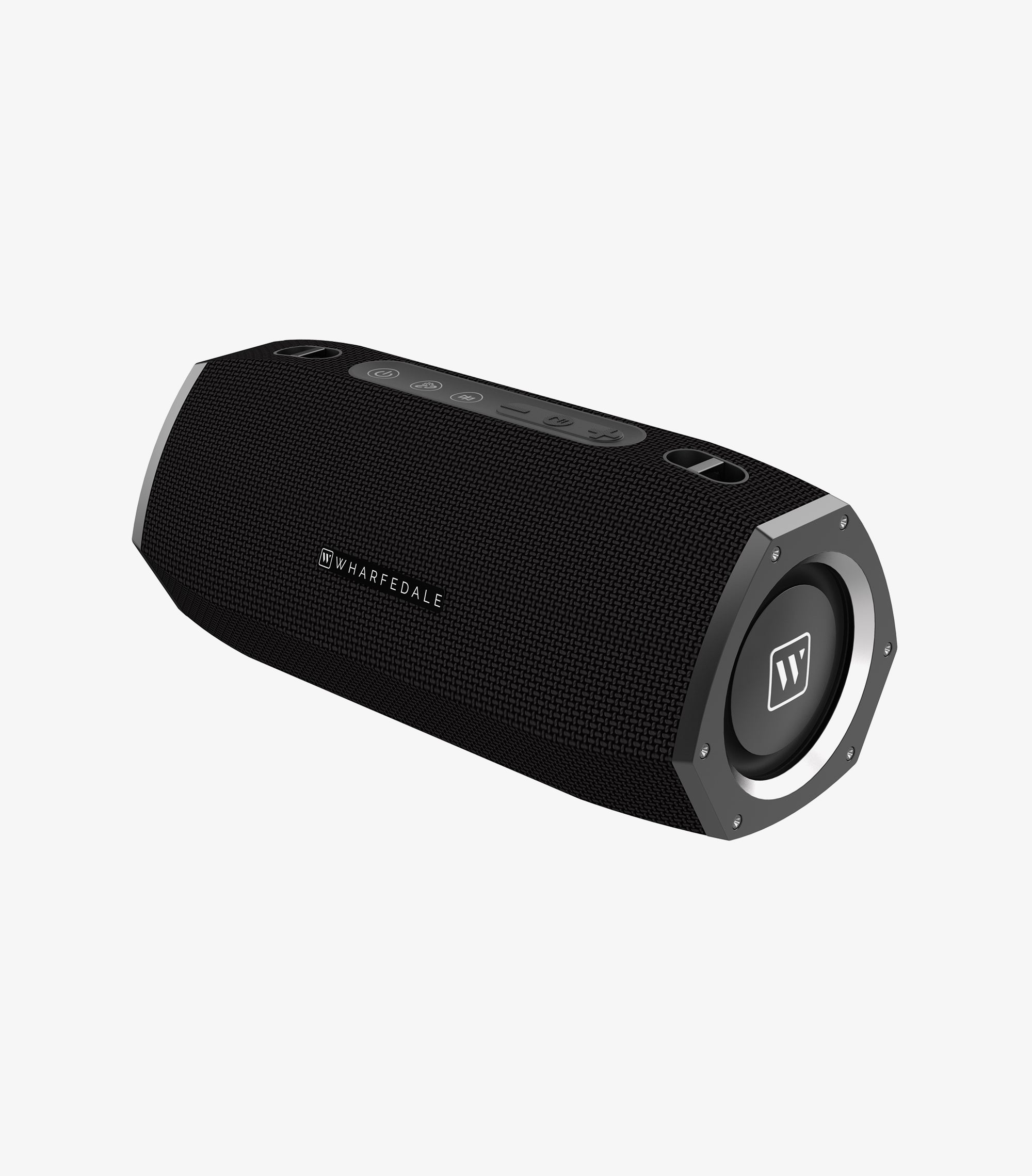 Wharfedale Waterproof Portable Bluetooth Speaker with 20 W Stereo Sound%カーキムマ%TWS Connection%カーマ%ビルトインマイク%カーマ%家庭用および屋外 Exson M \u2013 Wharfedale