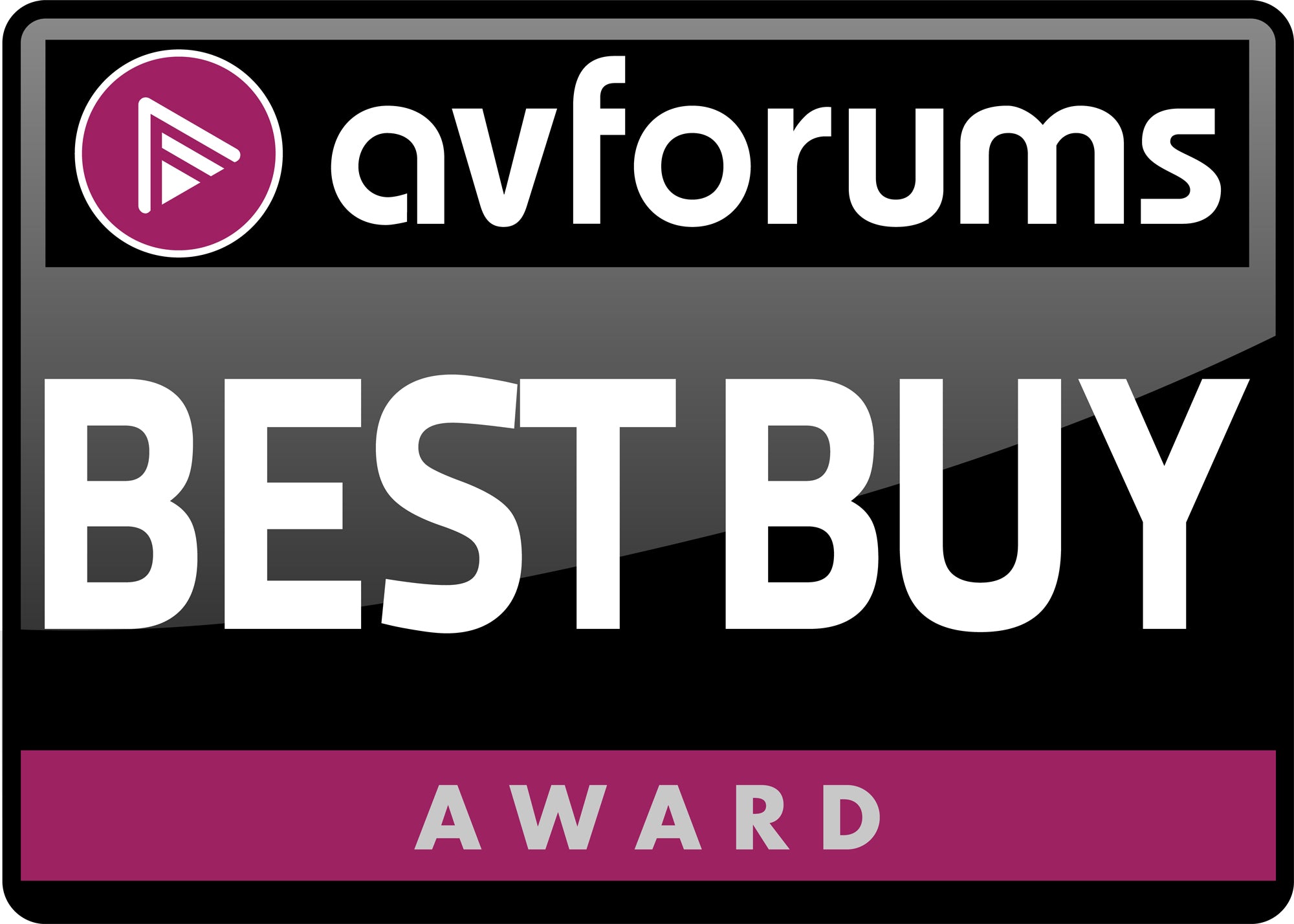 AVForums - Best Buy Award